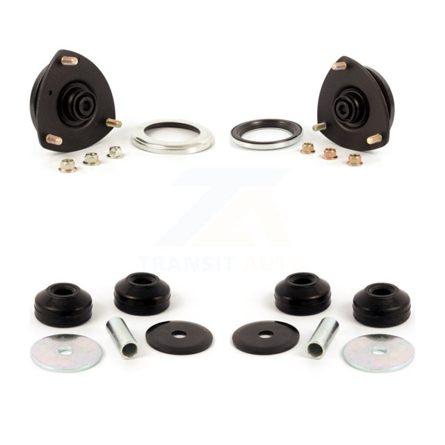 Front Rear Suspension Strut Shock Mounting Kit for Car Honda Civic Acura RSX - Left Right Side (Driver Passenger) K73-100016
