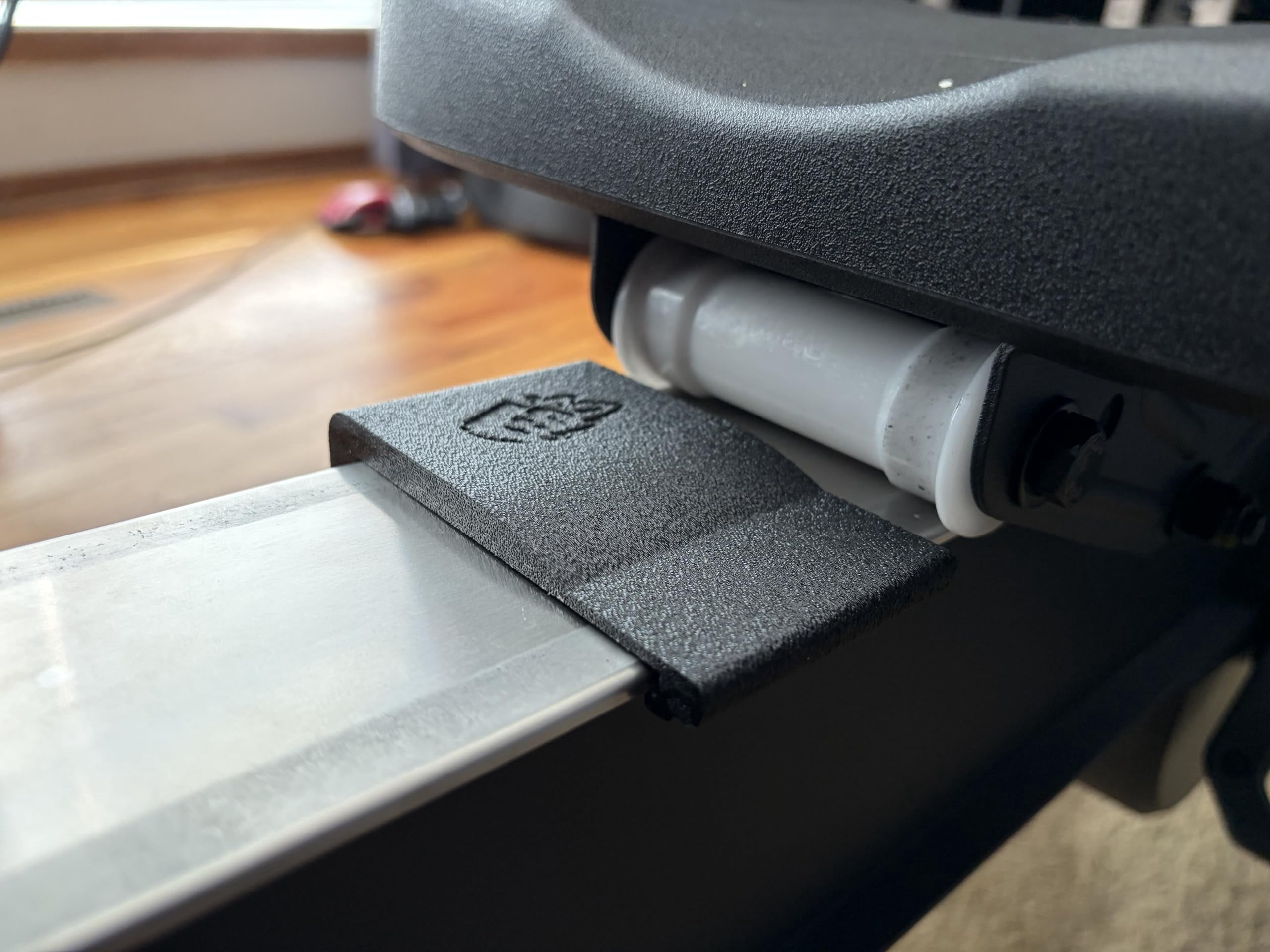 Rower Seat Hold Clip Latch for Rogue Echo Rower. A More Secure Way to Hold The Seat in Place.