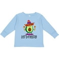 thumbnail image 3 of Inktastic Cinco De Mayo Lets Fiesta Avocado Boys or Girls Long Sleeve Toddler T-Shirt, 3 of 5