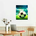 thumbnail image 2 of Creowell Fall Decor Football Canvas Wall Art Picture 16x20in for Living Room Bedroom 16x20in, 2 of 3