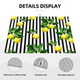 thumbnail image 4 of Bingfone Lemons On Striped ,18" X 24"Dish Drying Mat For Kitchen Counter,Ultra Absorbent Microfiber, 4 of 9