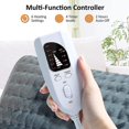 thumbnail image 3 of Extra Large Heating Pad With Rapid Heat Technology And 6 Temperature Settings Flannel Heating Pad/Back/Neck/Shoulder/Abdominal/Leg Pain Relief (, 3 of 5