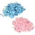 thumbnail image 3 of Confeti de revelación de género de 160 g, exquisito confeti reutilizable para mesa de revelación de género, confeti rosa y azul para fiesta de baby shower., 3 of 14