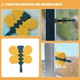 thumbnail image 4 of FENGGUIQU 5Ud Seguridad Para Puertas Correderas Con Cerraduras Sin Taladro De PP, 4 of 8