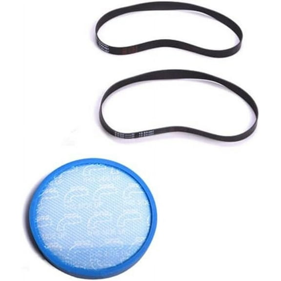 Replacement Part For Hoover Windtunnel Upright Model UH70604 Washable Primary Filter With 2pk Style 65, 12.8X457 Flat Belt