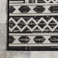 thumbnail image 4 of nuLOOM Cari Moroccan Tribal Indoor/Outdoor Area Rug, 8' x 10', Black, 4 of 9