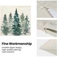 thumbnail image 6 of Christmas Pillow Covers 18x18 Inch Set of 2 Sage Green Watercolor Christmas Tree Decor Throw Pillows Winter Xmas Holiday Farmhouse Outdoor Cushion Cases for Couch Bed Decorations, 6 of 7