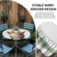 thumbnail image 2 of Happy Groundhog Day Round Tablecloth for 36-44 Inch Tables,Fitted Table Cover with Elastic Edge,Funny Cute Animal Spring Pastoral Waterproof Outdoor Table Cloth Protector for Patio Garden Dinner, 2 of 9