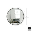 thumbnail image 4 of Umbra Hub Decorative  Round Wall Mirror,Black, 4 of 6