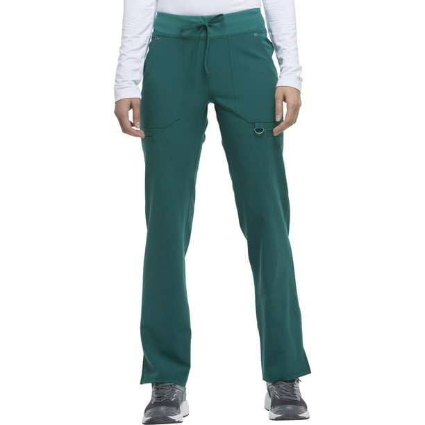 Dickies Dickies Xtreme Stretch Women Scrubs Pant, Mid Rise Rib Knit