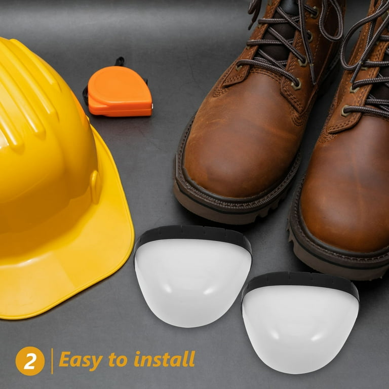 Masteelf Pair Steel Toe Shoe Covers, Safety Shoe Toe Guard