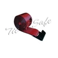 thumbnail image 1 of Tie 4 Safe Sangles de Treuil 4 Po x 30 Pi avec Crochet Plat Noir, Rouge - 2 Pcs, 1 of 1