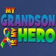 thumbnail image 2 of CafePress - My Grandson Is My Hero Maternity T Shirt - Maternity Dark T-Shirt, 2 of 3