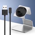 thumbnail image 1 of Soporte Del Cargador Cargador Soporte de escritorio Alfombrilla antideslizante Seguridad para Redmi Watch 3/Watch 2 (Plata), 1 of 9