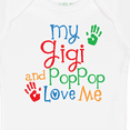 thumbnail image 4 of Inktastic My Gigi and Poppop Love Me Boys or Girls Baby Bodysuit, 4 of 5