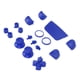 thumbnail image 3 of Botones de repuesto L2 R2 Juego completo de botones Kit de reparación de botones de repuesto para controlador PS5 Azul, 3 of 9