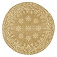 thumbnail image 3 of Martha Stewart Gracious Garden Geometric Bordered Wool Area Rug, Spud, 9' x 12', 3 of 11