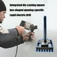 thumbnail image 2 of MOMOJIA Heavy Duty Steel Punch Hole Opener Rectangle Hole Cutter For Ceiling Installation, 2 of 9