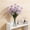 Purple style, variant on 2Pcs Artificial Spring Orchid Bouquet, Faux Silk Grass Flowers for Wedding Home Decor, Realistic Fake Floral Arrangement, Sweet Style Dried Ornament