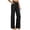A-Black649, variant on Women's High Waist Wide Leg Pants Pocket Straight Spring Work Slacks