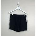 thumbnail image 2 of Ideology Women's Soft Fleece Pull-On Mid-Rise Lounge Shorts Black S, $30 NWT, 2 of 3