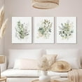 thumbnail image 2 of FCCUYE Watercolor Botanical Wall Art Set of 3 Boho Sage Green Wildflower Canvas Wall Art Prints Modern Floral Wall Decor for Bedroom Living Room Bathroom Decorations Wood d 12x16 Inches, 2 of 7