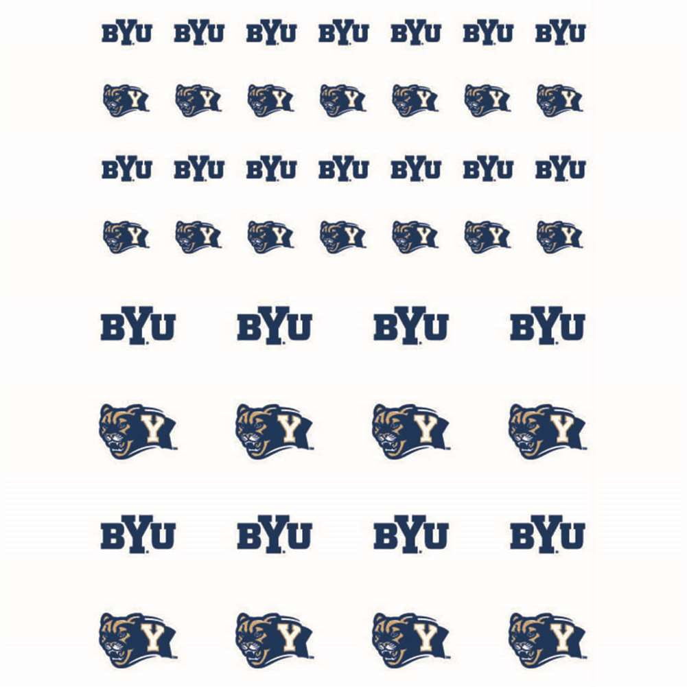 BYU cougars Small Sticker Sheet - 2 Sheets - Walmart.com