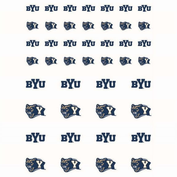 BYU cougars Small Sticker Sheet - 2 Sheets