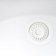 thumbnail image 5 of Ruvati Granite Composite Undermount Single Bowl Kitchen Sink - Arctic White - RVG2030WH, 5 of 16