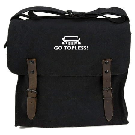 Go Topless Jeep Offroad Army Heavyweight Cotton Canvas Medic Shoulder (Best Go Bag Contents)