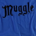 thumbnail image 2 of Harry Potter Muggle Women's T Shirt, Royal, Large, 2 of 6