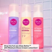 eos Shea Better Womens Shaving Cream, Vanilla Bliss, Smooth Skin Moisturizing Formula, 7 fl oz