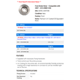 thumbnail image 2 of Front Brake Rotor - Compatible with 2007 - 2016 BMW 328i 2008 2009 2010 2011 2012 2013 2014 2015, 2 of 2