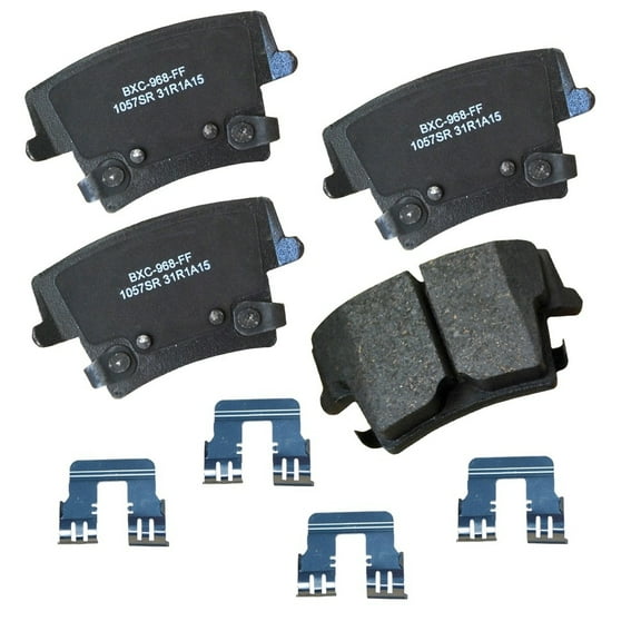 Disc Brake Pad Set Fits select: 2014-2015 CHRYSLER 300C, 2016-2018 CHRYSLER 300