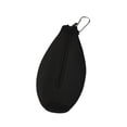 thumbnail image 4 of Funda para botella de agua, jarra de vidrio, con cremallera, ligera, aislante, de neopreno suave, para botellas de refresco de 1000 ml. Negro, 4 of 8