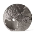thumbnail image 2 of Atlas Decorative Metal Vase Large, Antique Nickel, 2 of 7