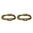 thumbnail image 1 of Qarigey Cuentas Cadena de cintura Estilo simple Accesorio de decoración de moda Verano al aire libre Vestido de playa Cadenas para el vientre Type15 NO15, 1 of 6
