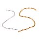 thumbnail image 2 of Nail Art 3D Stickers Glitter Striping Ball Beads Cadena Decoración (Oro Plata) Ndcxsfigh Nuevos Originales, 2 of 6