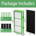 thumbnail image 2 of HAPF300AHD Allergen Remover True HEPA Filter compatible with Holmes Aer1 Air Purifier  HAPF30AT  Parts HAPF300AH-U4R & HAP242-NUC, 2 of 7