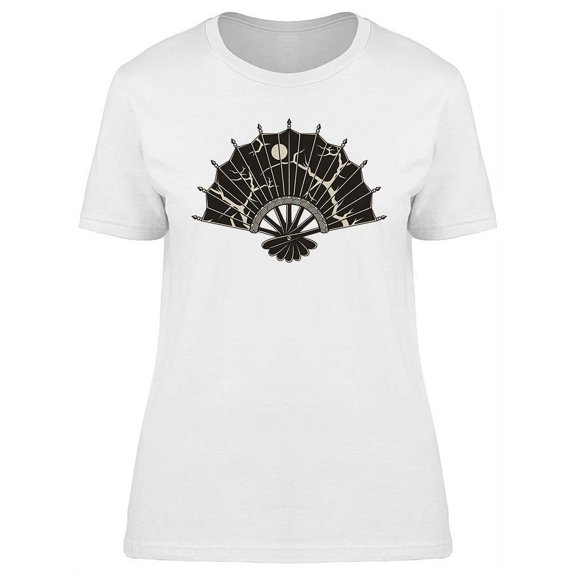 Fan With Pattern T-Shirt Women -Image by Shutterstock, Female 3X-Large