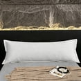 thumbnail image 6 of Gumesh Body Pillow Pillowcase, Ultra Soft Microfiber Long Pillow Cover, Envelope Closure Large Pillow Cases 19x39 inch (White), 6 of 6