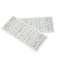 thumbnail image 3 of 2 uds pegatinas para decoración de uñas, tira de letras, transferencia de agua, pegatinas para decoración de uñas, 3 of 8