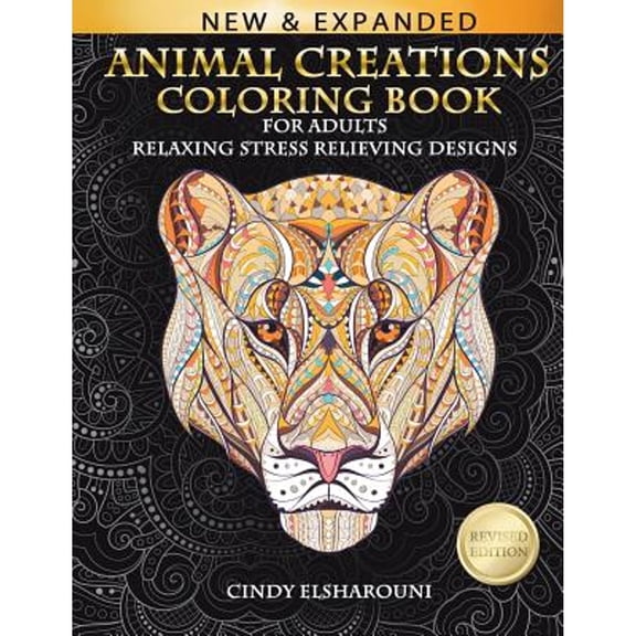 Animal Creations Coloring Book: Inspired by Nature (Paperback) by Cindy Elsharouni