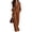 Brown, variant on JoveMarine Womens Jumpsuits High Waist Long with Belt - Versatile Work Daily One Piece, Jumpsuits for Women Dressy Casual Jumpsuit, Formal Jumpsuits for Women for Office,Black L