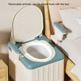 thumbnail image 3 of Commode de Chevet Mobile, Chaise de Chevet avec Contrôle des Odeurs, Forte Capacité de Charge, Pliable, Coussin Doux pour Activités Extérieures, 3 of 8