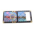 thumbnail image 4 of Foldable Phone Case, Retro Flower Design TPU PC Protective Cover with Anti Slip and Wear Proof Compatible with Z Flip 4 Flip 3, 4 of 7