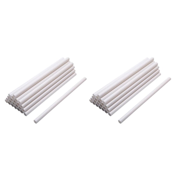 Bearachild 24 piezas de plástico con gradas para tartas, varillas para tartas de queso, palos apilables multicapa, capa para fiesta de Type1 NO1
