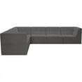 thumbnail image 6 of Meridian Furniture Relax Grey Velvet Modular Sectional, 6 of 13