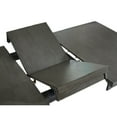 thumbnail image 4 of Benjara Elin 60-78 Inch Extendable Modern Dining Table, Sturdy Distressed Gray Wood, 4 of 5