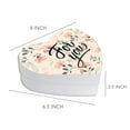 thumbnail image 5 of Koyal Wholesale Valentine's Day Heart Shaped Gift Box with Lid, For You, Reusable Heart Box, 8"x6", 1-Pack, 5 of 5
